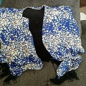 Victorias secret silk fancy shirt